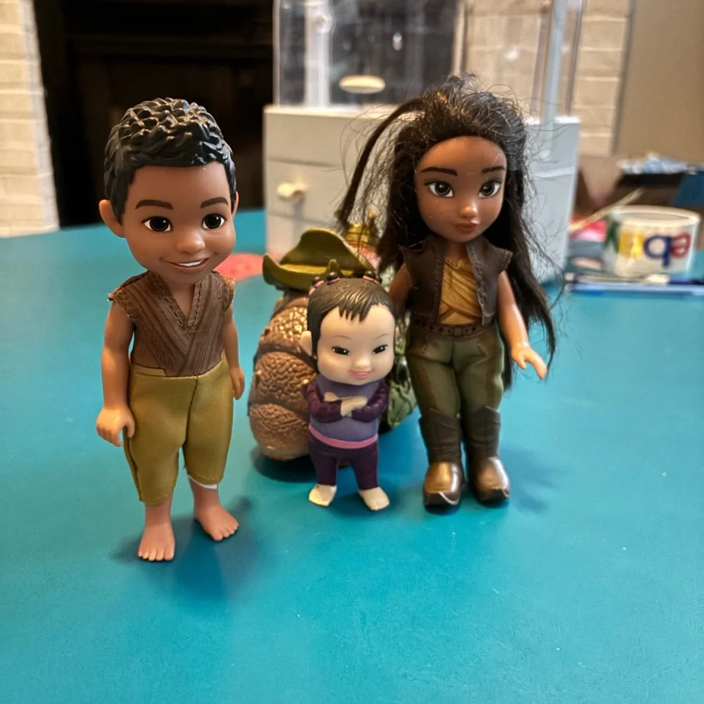 Adventure Doll Set with Brown and Purple Outfits